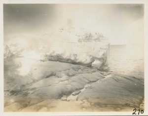 Image: Ice foot remains